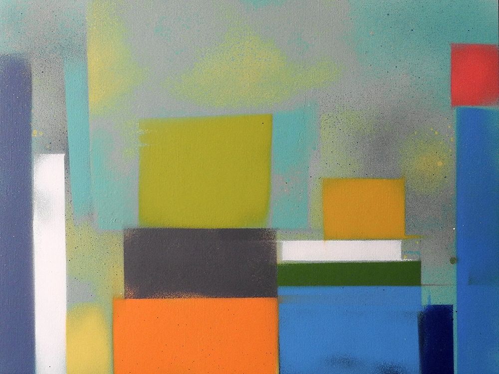 Urban Hues 11 art print by Gill Miller for $57.95 CAD