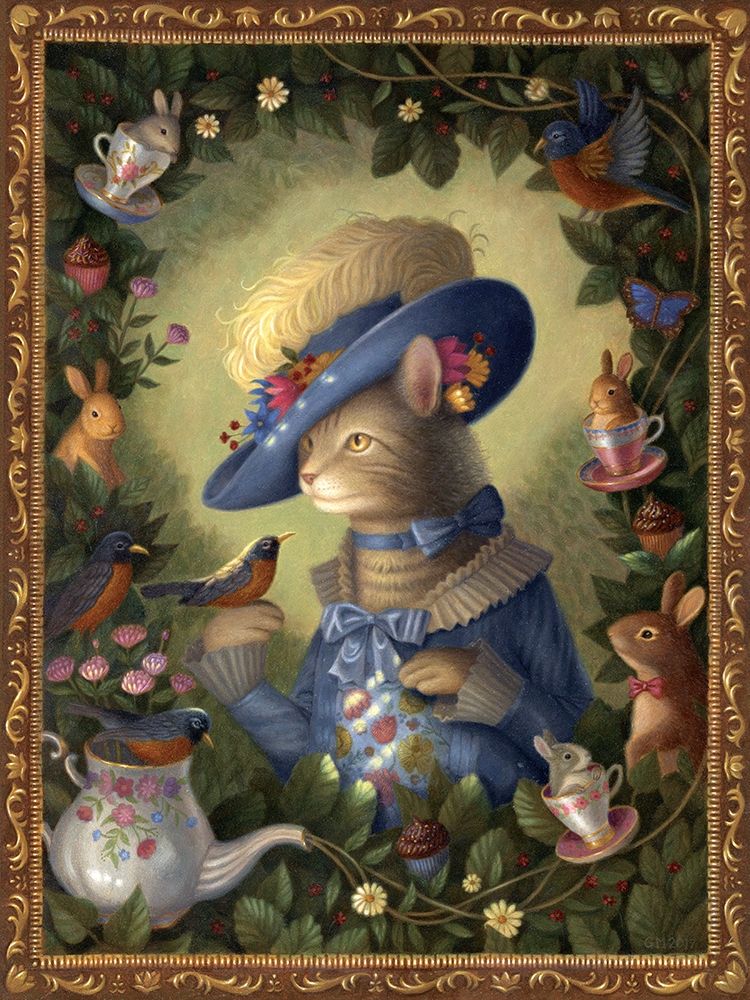 Wilhelmina-In Reverie art print by Gina Matarazzo for $57.95 CAD