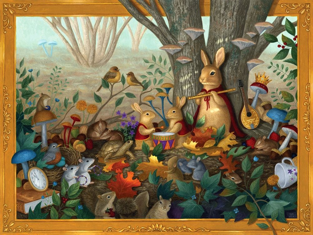 Her Majesty in The Afternoon art print by Gina Matarazzo for $57.95 CAD