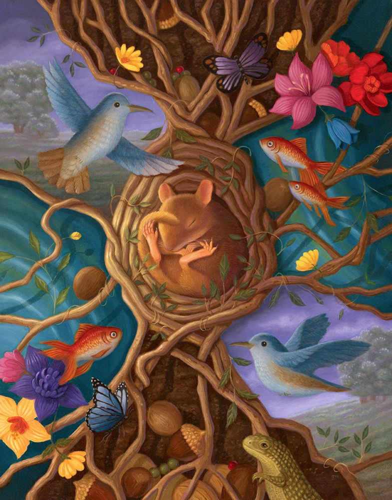 Blissful Solitude art print by Gina Matarazzo for $57.95 CAD