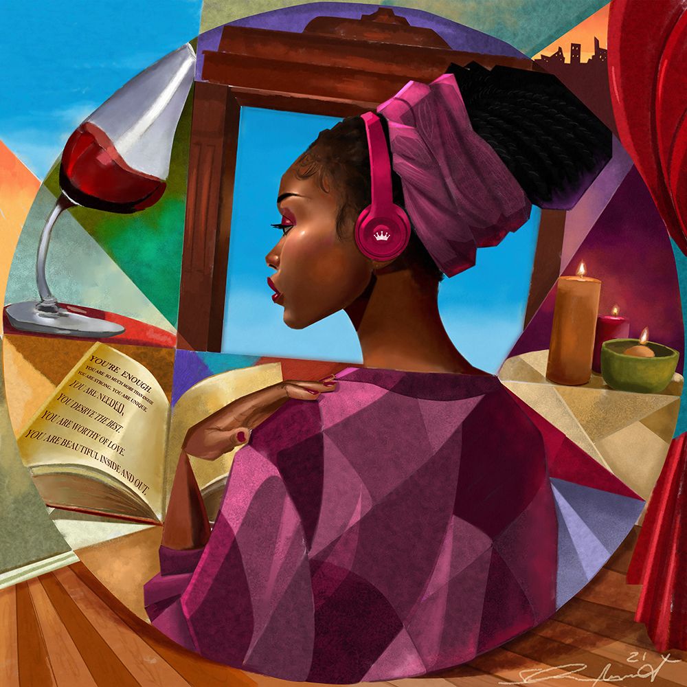Youâ€™re Enough art print by Salaam Muhammad for $57.95 CAD