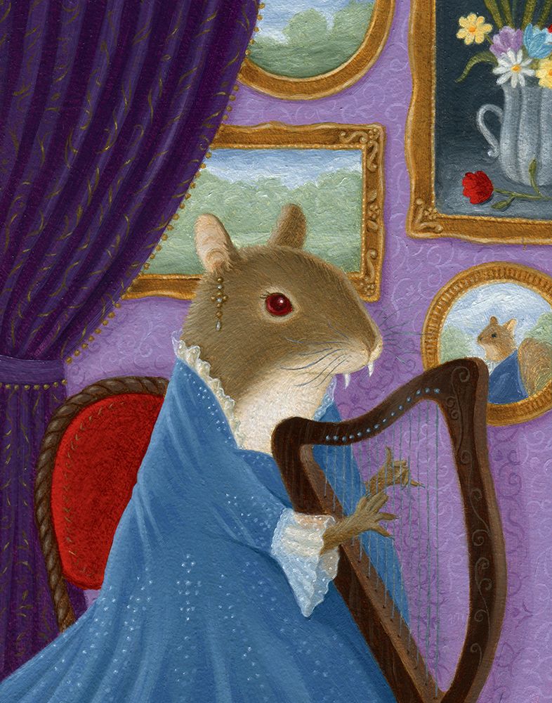 Priscilla F. Foffenschnizzle art print by Gina Matarazzo for $57.95 CAD