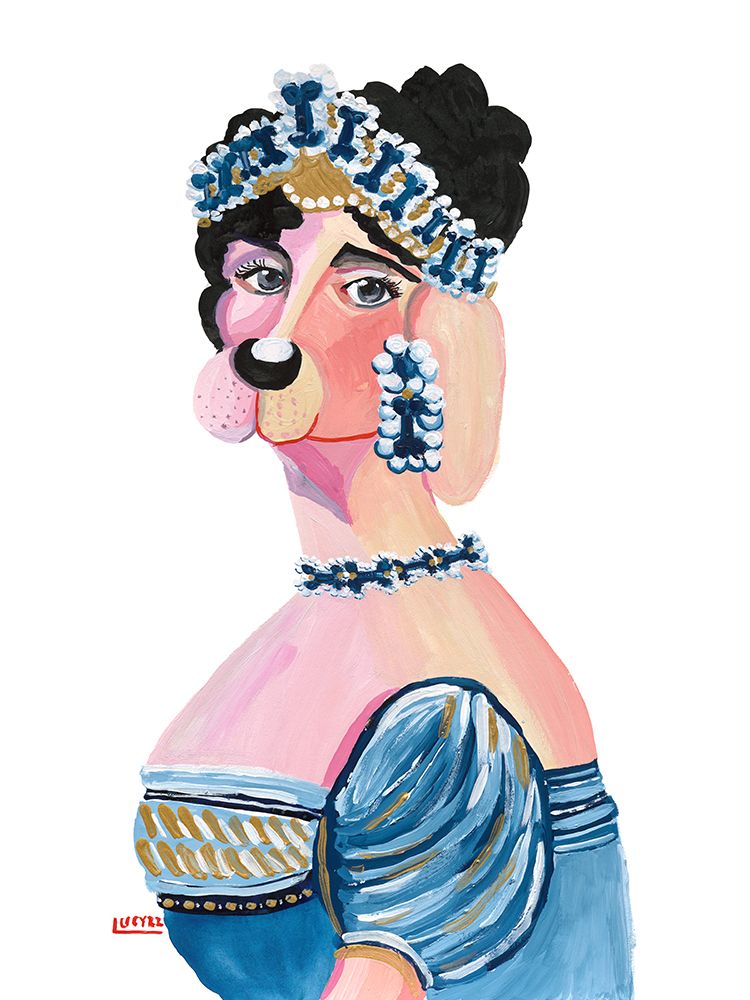 Empress Josephine Bone-Aparte art print by Lucy Marshall for $57.95 CAD