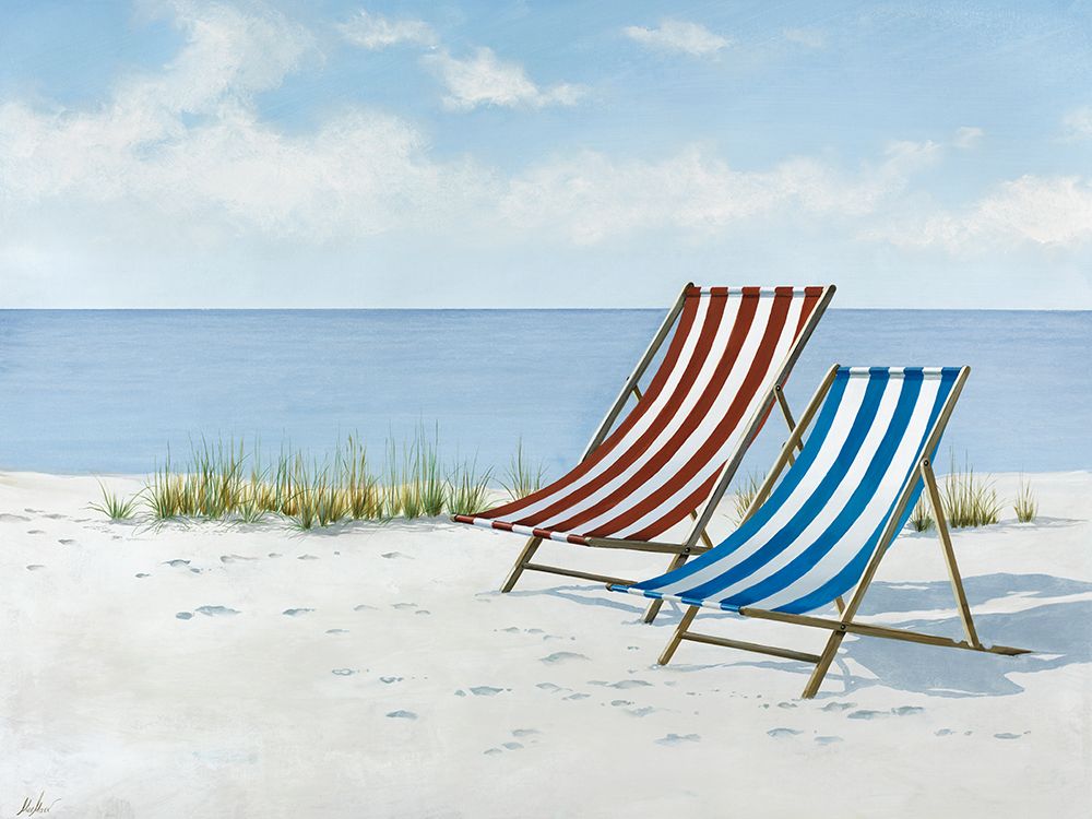 Beach Day No. 2 art print by Max Maxx for $57.95 CAD