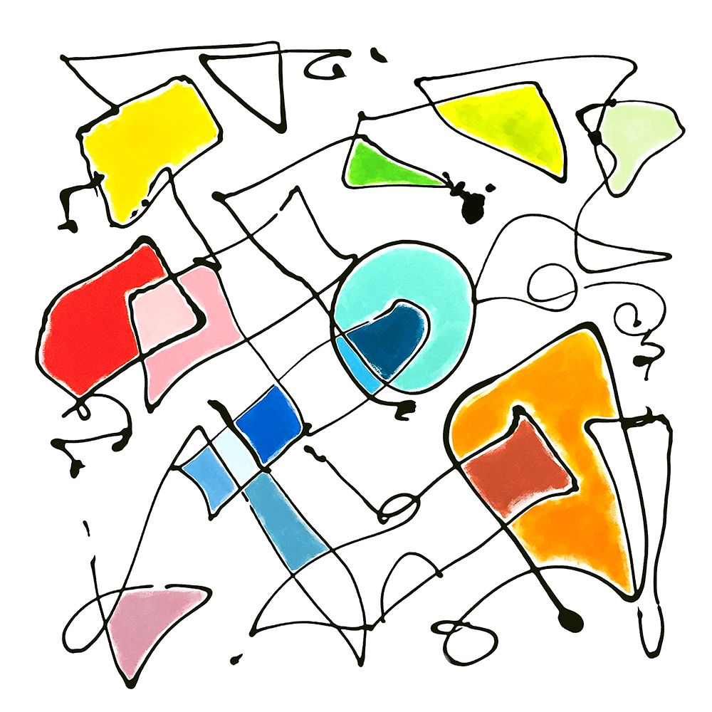 Color Me Happy art print by Sharon Pierce McCullough for $57.95 CAD