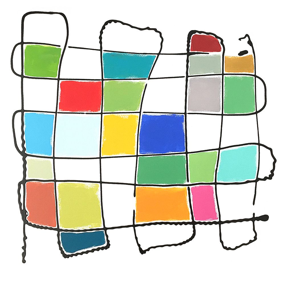 Lines of Communication II art print by Sharon Pierce McCullough for $57.95 CAD