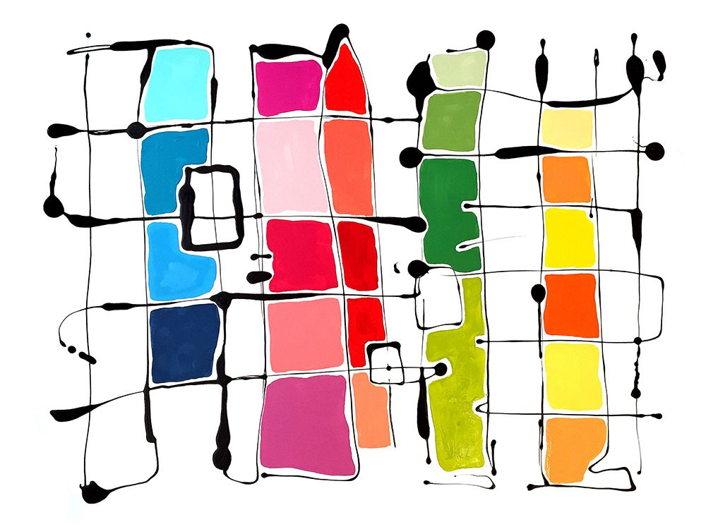 Windows of Happiness art print by Sharon Pierce McCullough for $57.95 CAD