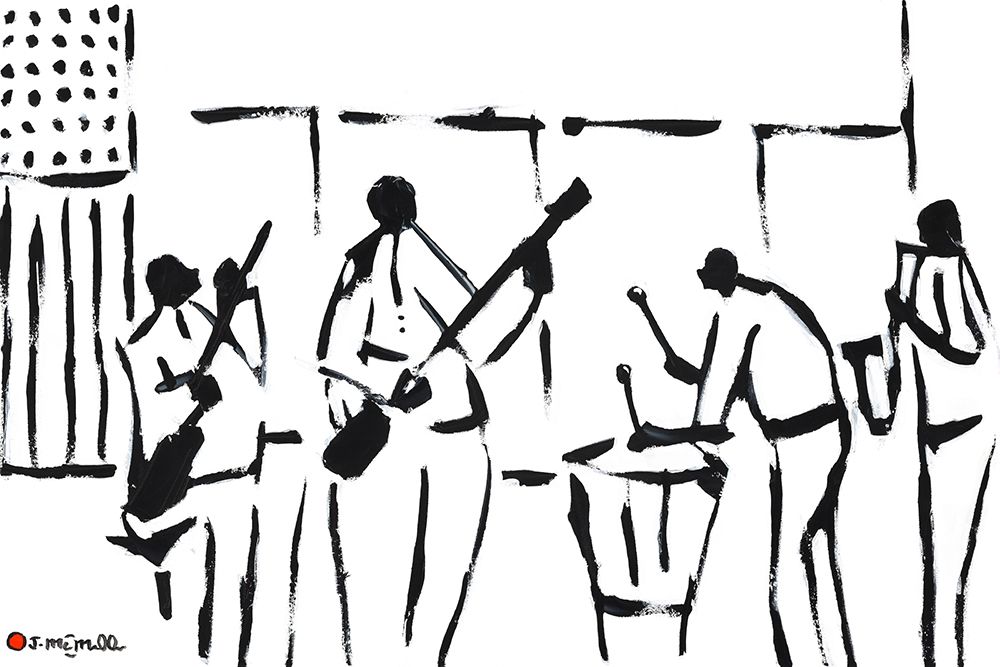 Concert Band art print by Joachim McMillan for $57.95 CAD