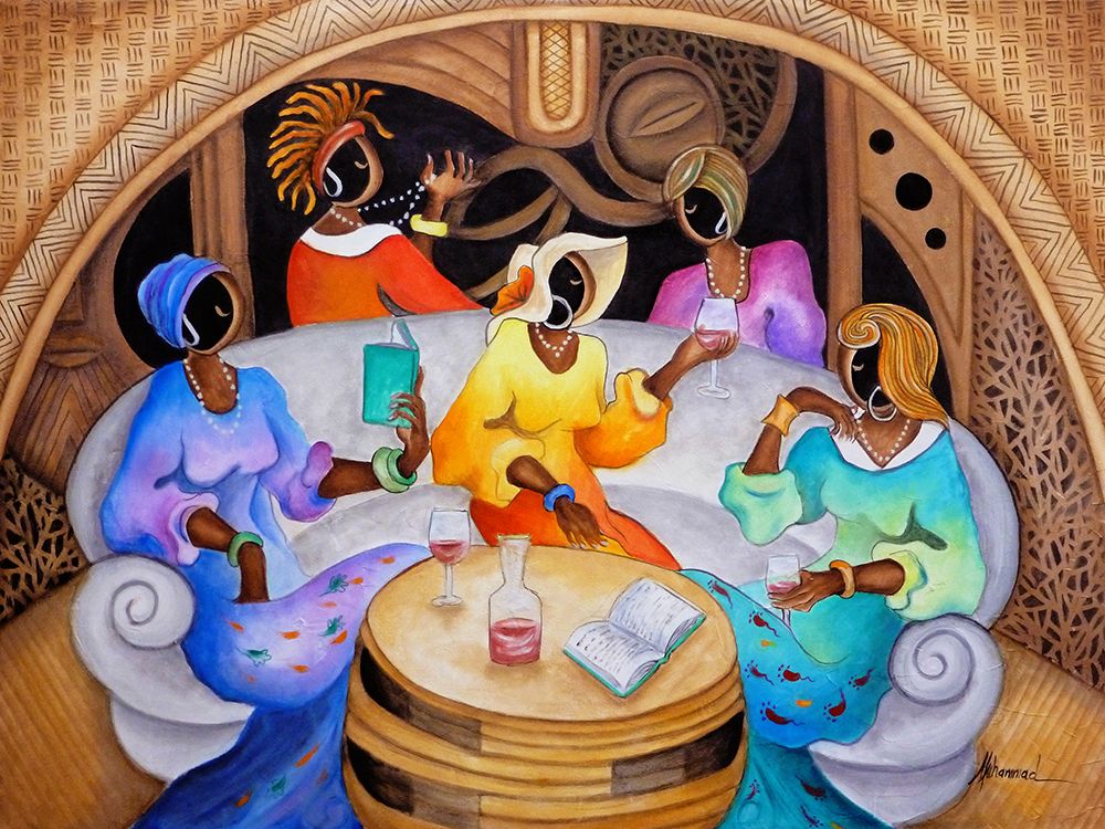 Book Club art print by Marcella Hayes Muhammad for $57.95 CAD