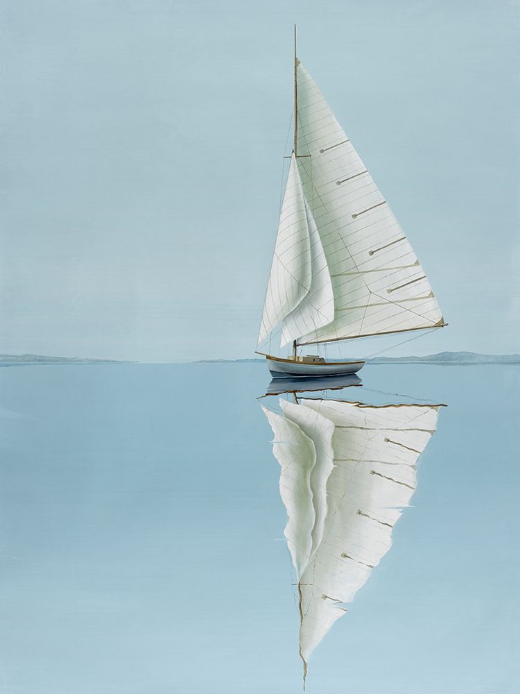 Alone On The Water art print by Max Maxx for $57.95 CAD