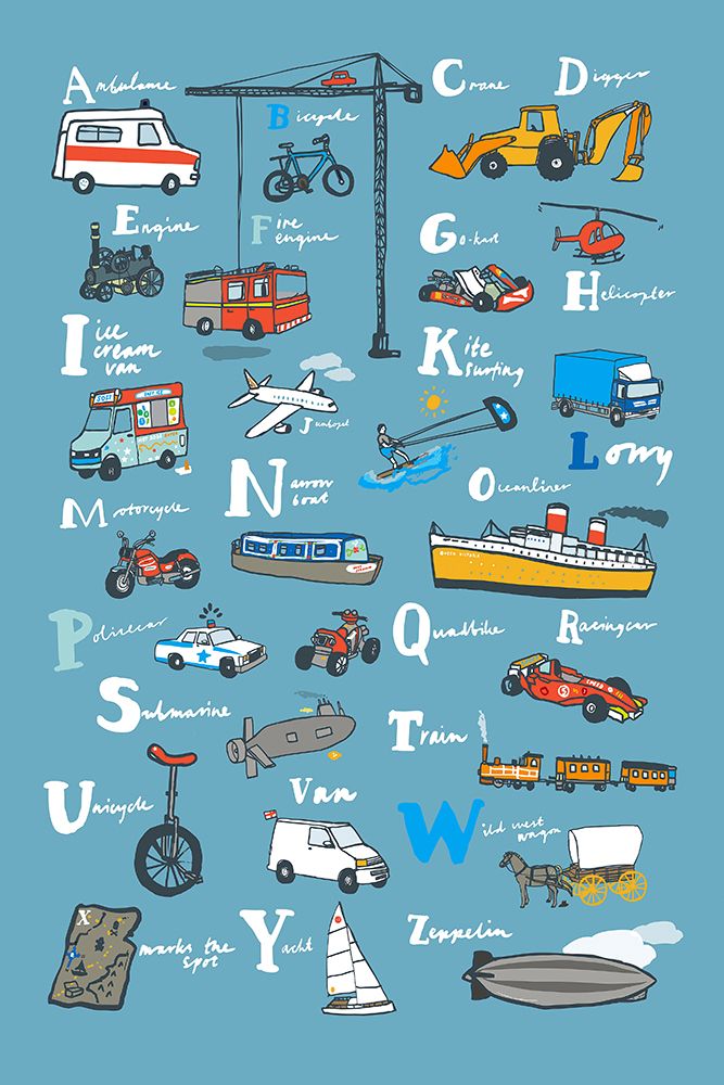 ABCs art print by Hanna Melin for $57.95 CAD