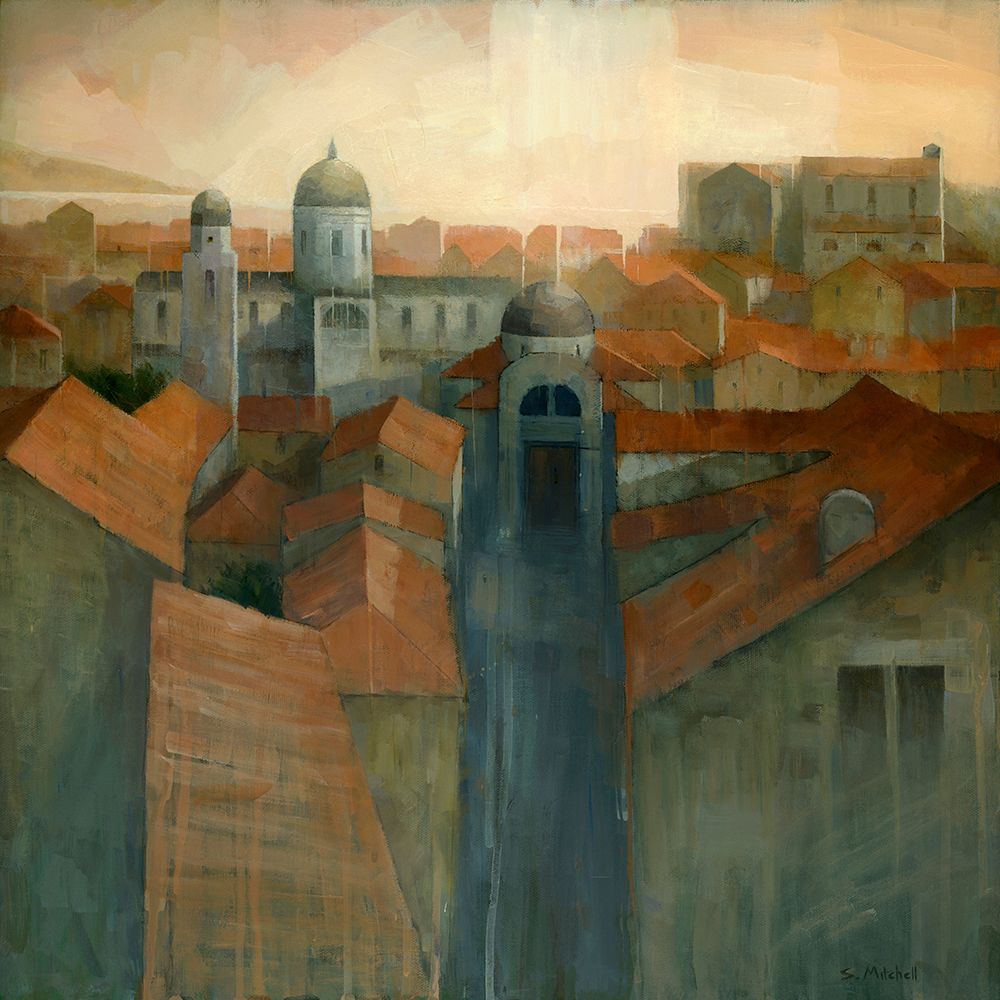 Dubrovnik Rooftops art print by Stephen Mitchell for $57.95 CAD