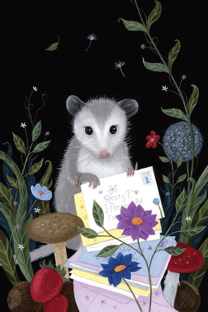 A Possum Party art print by Gina Matarazzo for $57.95 CAD