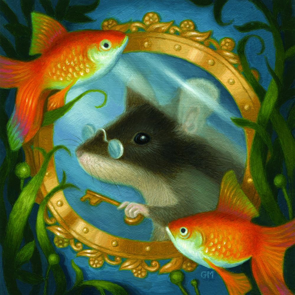 Mouse Explorer Extraordinaire art print by Gina Matarazzo for $57.95 CAD