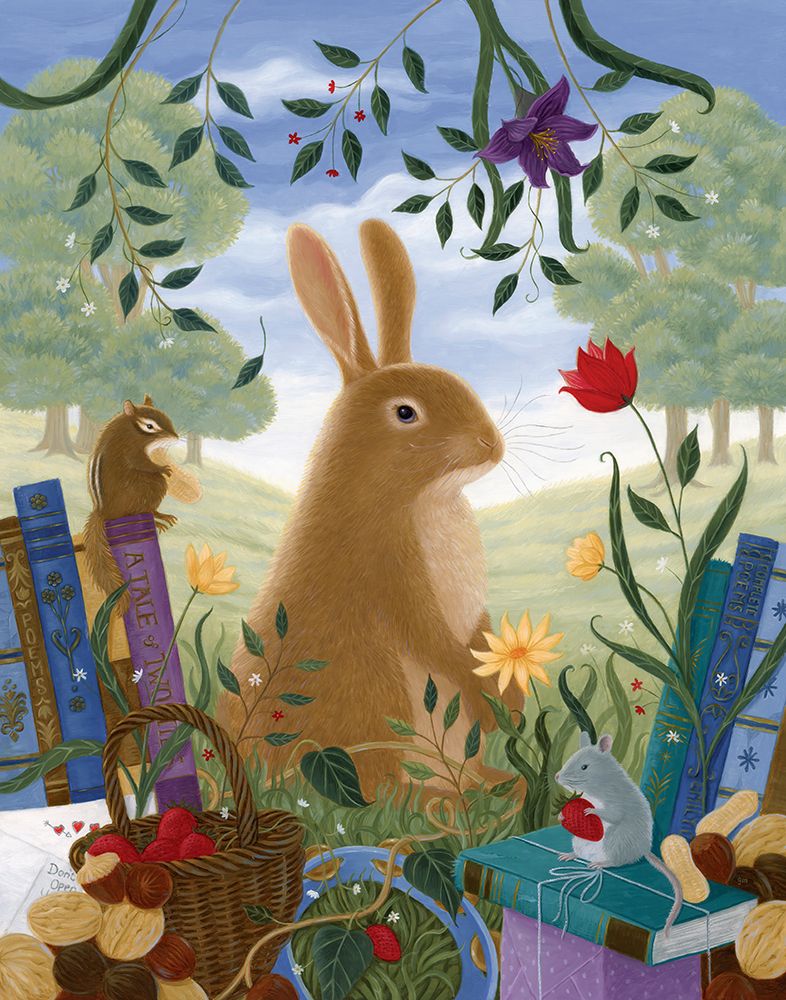 The Secret Meeting art print by Gina Matarazzo for $57.95 CAD