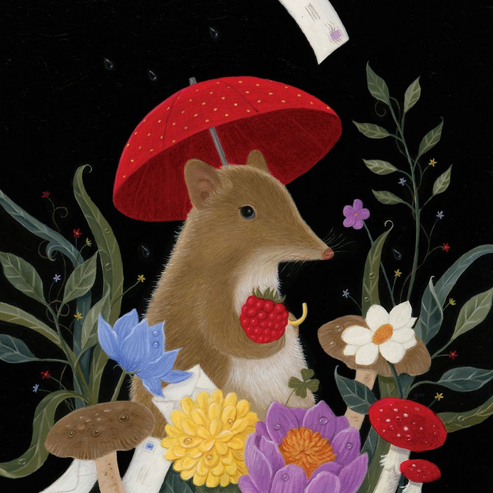 The Raspberry Gin art print by Gina Matarazzo for $57.95 CAD