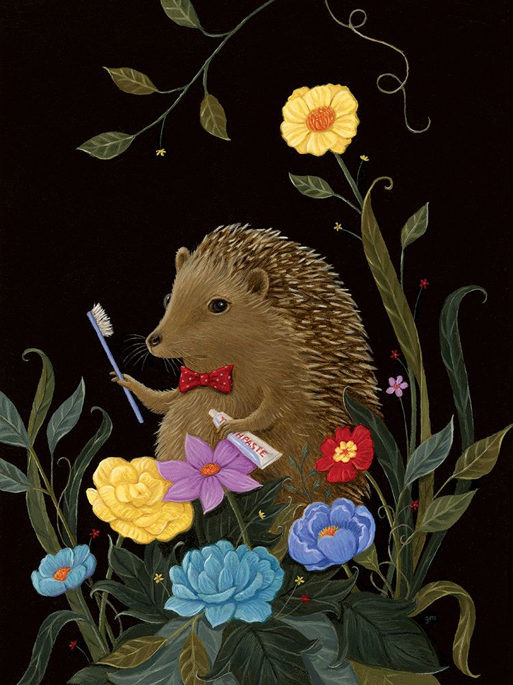 Beezys Teeth art print by Gina Matarazzo for $57.95 CAD