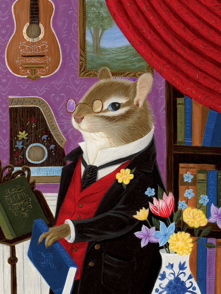 Professor Stillworth R. Pifflington art print by Gina Matarazzo for $57.95 CAD