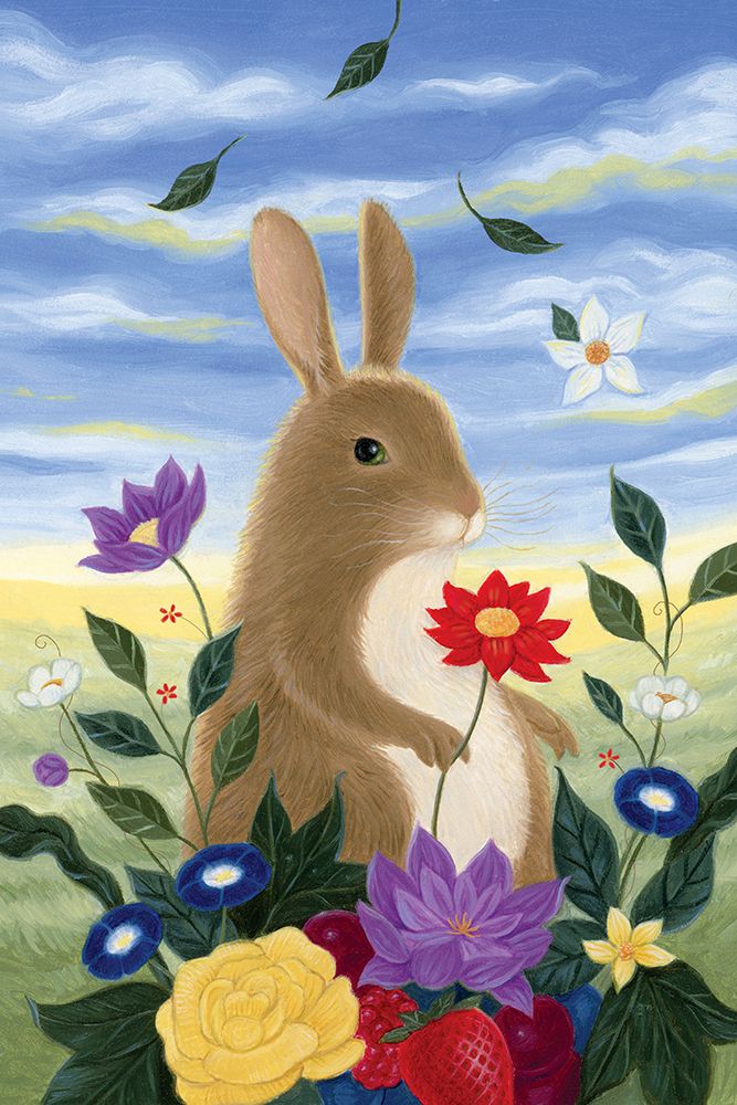 Fair Bunny art print by Gina Matarazzo for $57.95 CAD