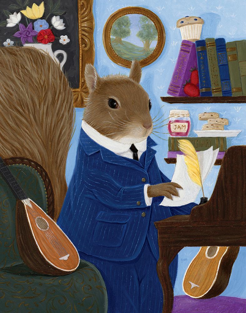 Gleason R. Fizzlegriff art print by Gina Matarazzo for $57.95 CAD