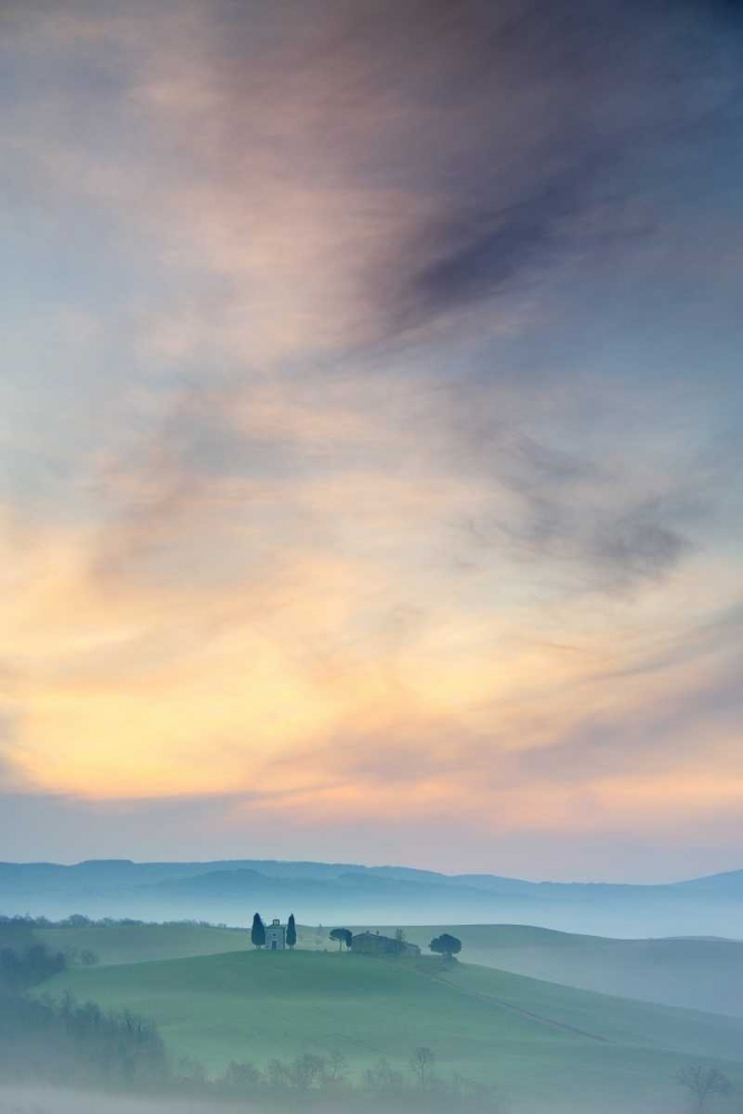 Capella di Vitaleta at Dawn Tuscany II art print by Andy Mumford for $57.95 CAD
