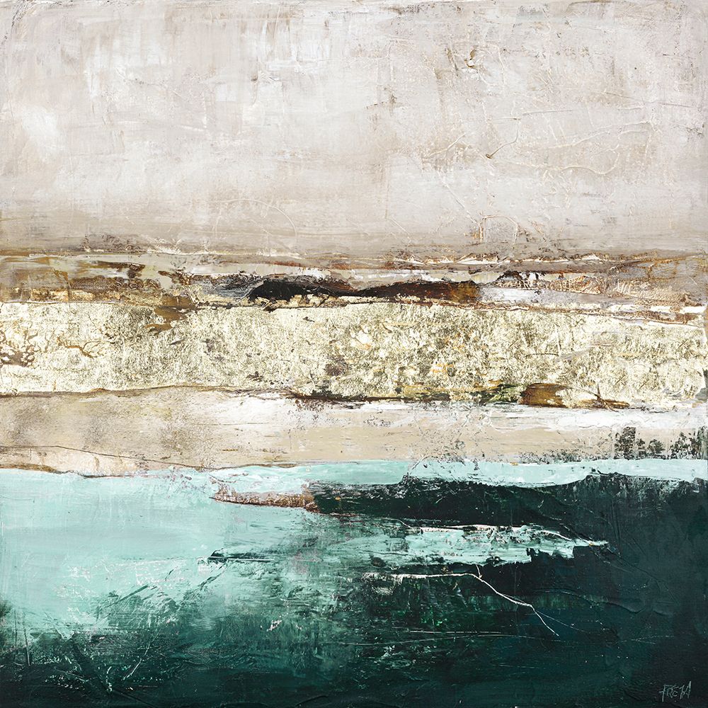 Turquoise Pools art print by Design Fabrikken for $57.95 CAD