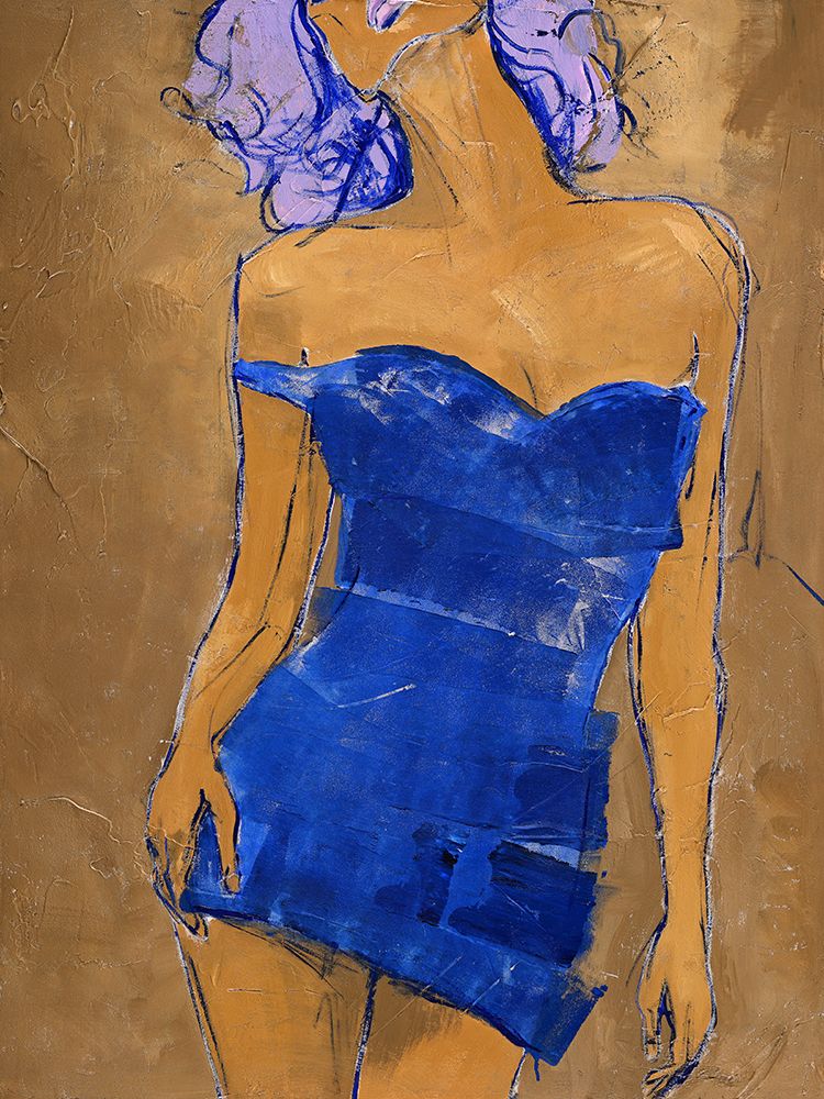 In Blue art print by Design Fabrikken for $57.95 CAD