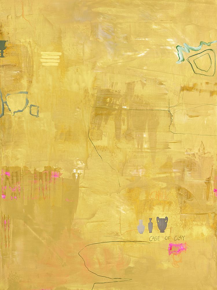 Yellow Petite art print by Design Fabrikken for $57.95 CAD