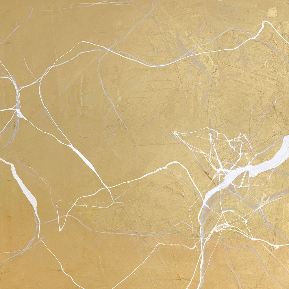 Gold Marble Variation art print by Design Fabrikken for $57.95 CAD