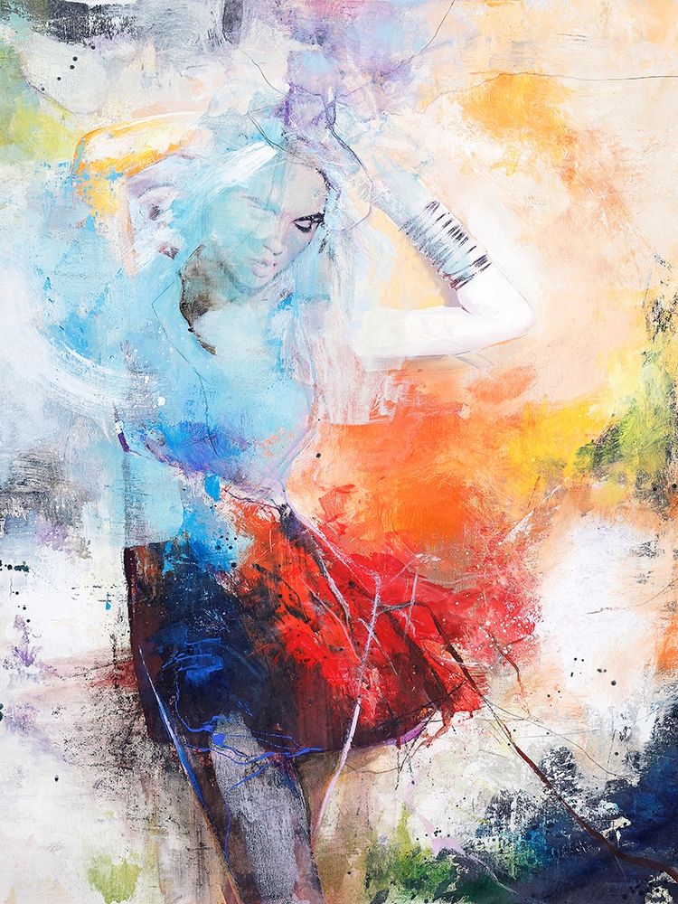 She Dances art print by Design Fabrikken for $57.95 CAD