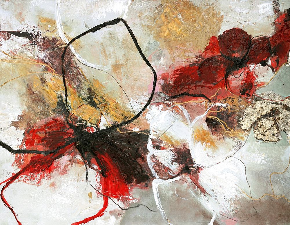 Flower Fall art print by Design Fabrikken for $57.95 CAD