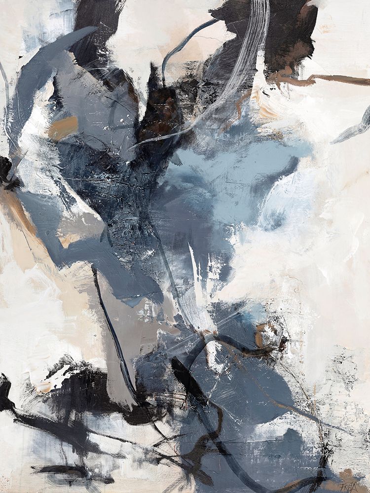 Blue Vibes art print by Design Fabrikken for $57.95 CAD