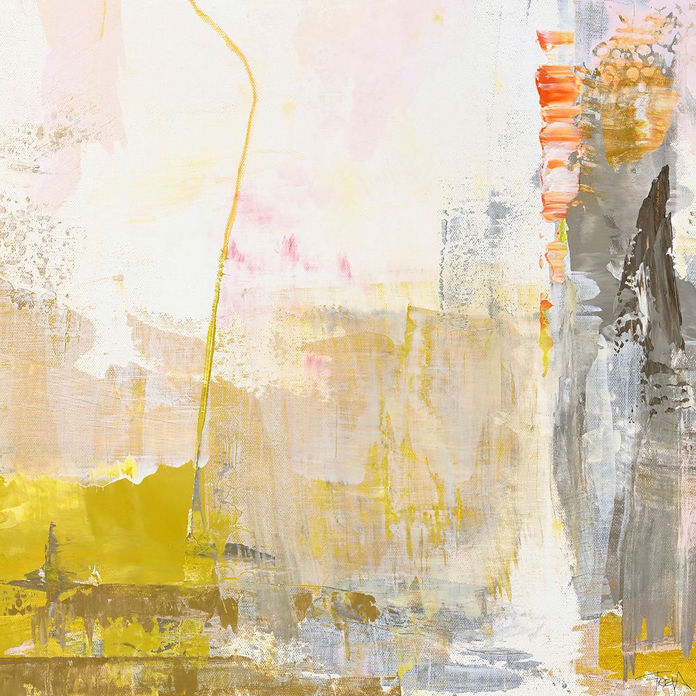 New Age Yellow 3 art print by Design Fabrikken for $57.95 CAD