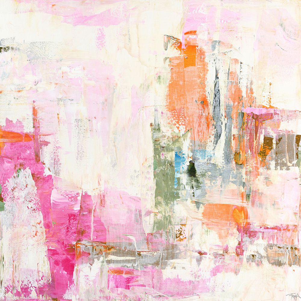 New Age Pink 1 art print by Design Fabrikken for $57.95 CAD