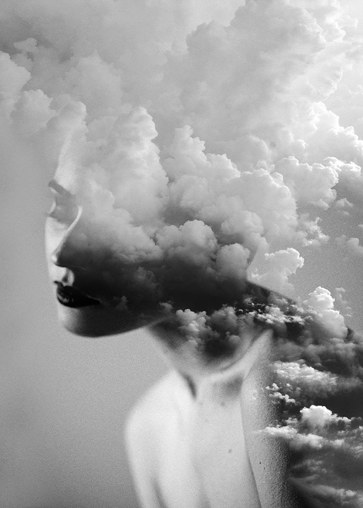 Cloudy Mind art print by Design Fabrikken for $57.95 CAD