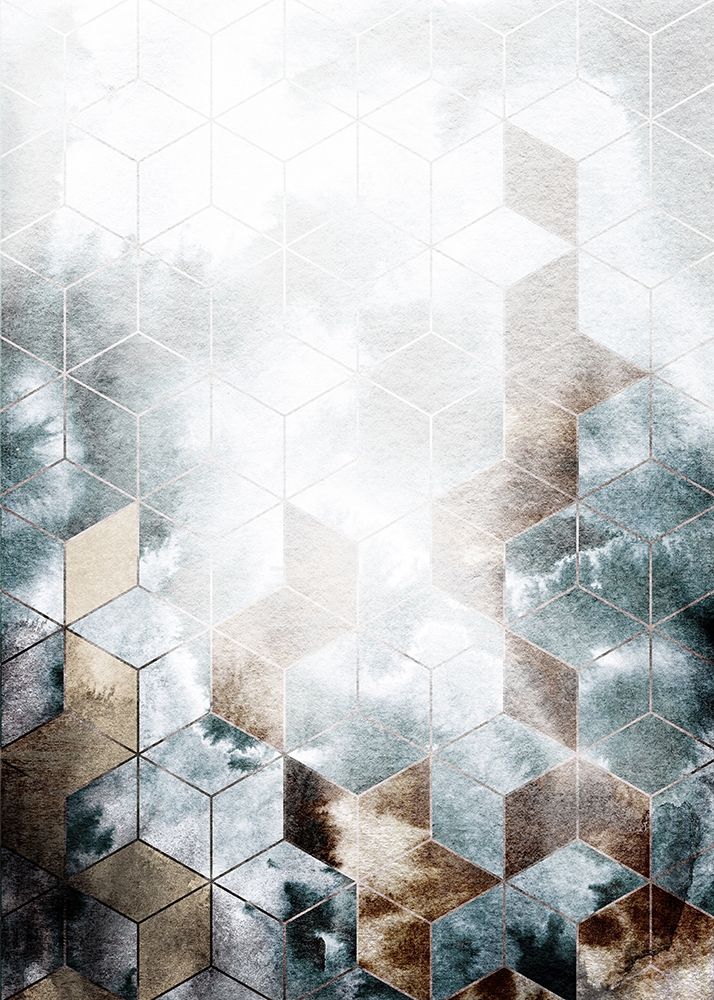 Cubes Magic art print by Design Fabrikken for $57.95 CAD