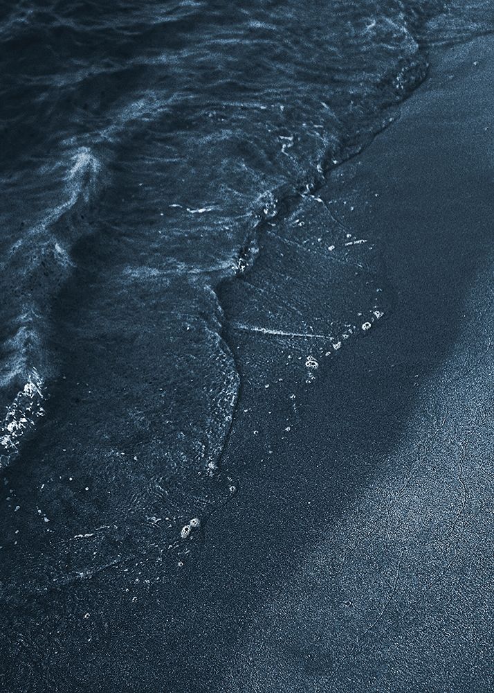 Blue Beach art print by Design Fabrikken for $57.95 CAD