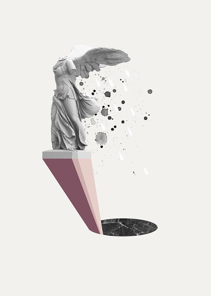 Tears of Nike art print by Design Fabrikken for $57.95 CAD