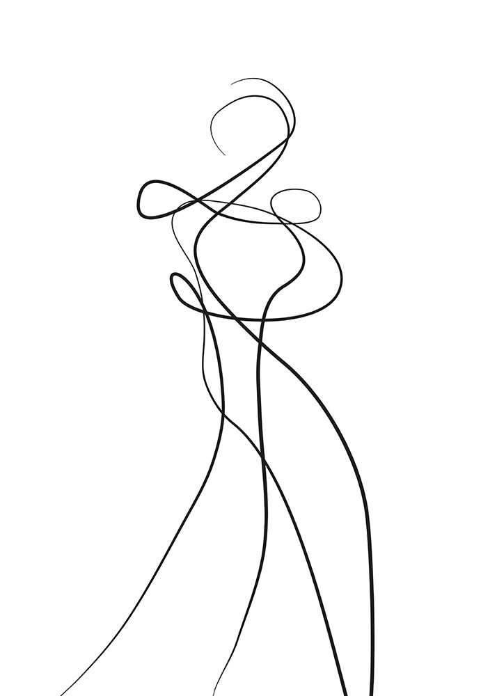 Shape of You 2 art print by Design Fabrikken for $57.95 CAD