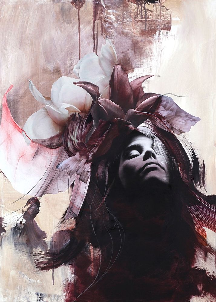 Imperfection Red art print by Design Fabrikken for $57.95 CAD