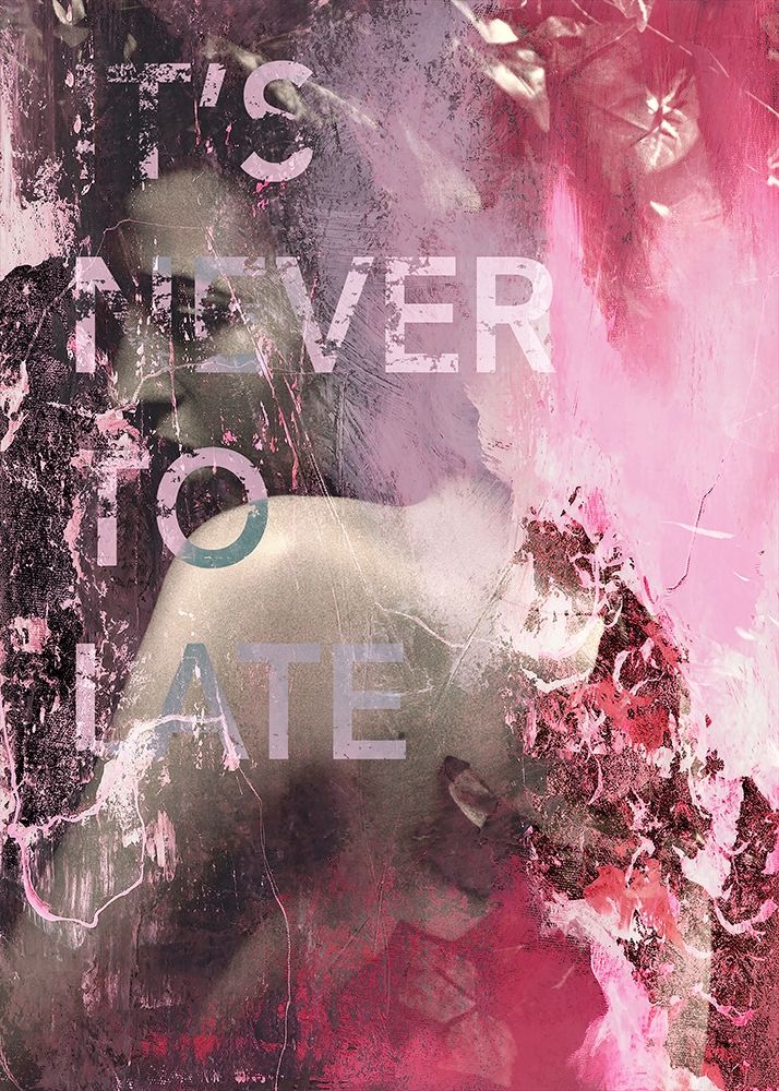 Its Never Too Late art print by Design Fabrikken for $57.95 CAD