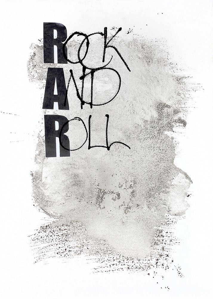 Rock and Roll art print by Design Fabrikken for $57.95 CAD