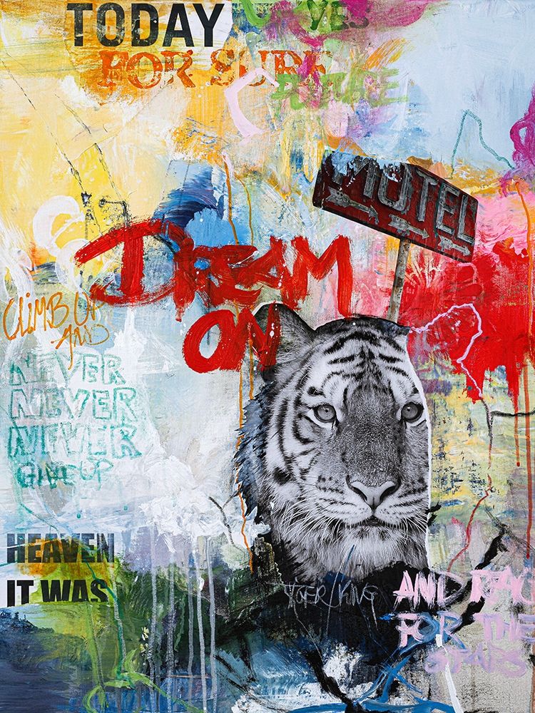 Tiger King art print by Design Fabrikken for $57.95 CAD
