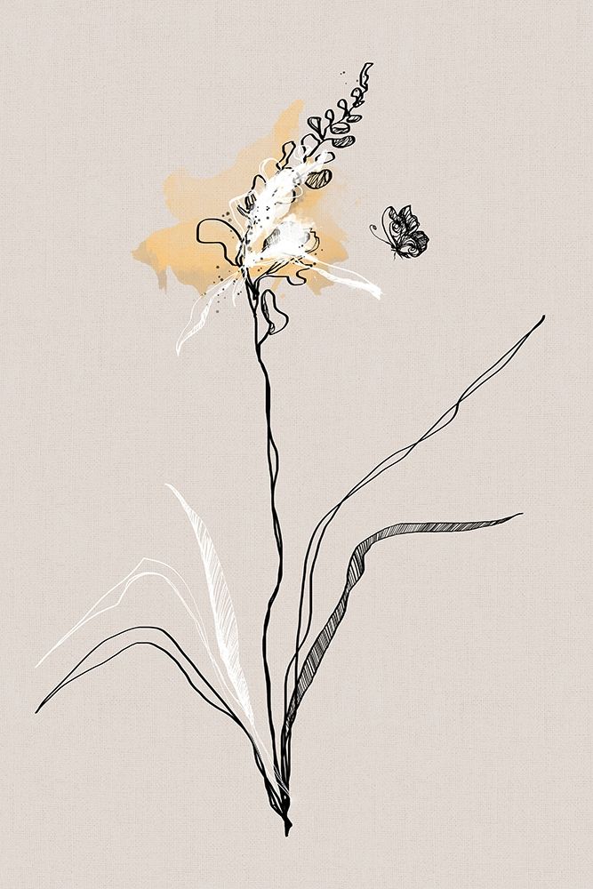 Summer Plant 1 art print by Design Fabrikken for $57.95 CAD