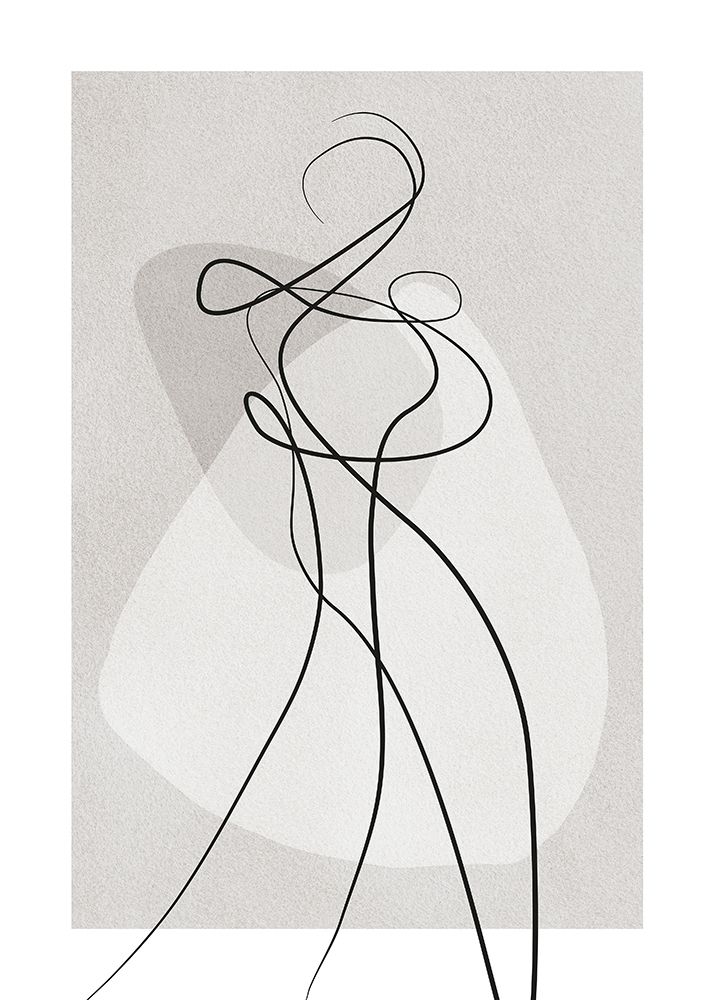 Shape of You 4 art print by Design Fabrikken for $57.95 CAD