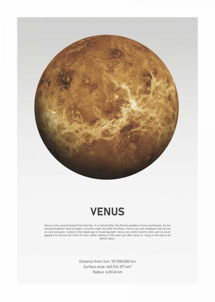 Venus Light art print by Design Fabrikken for $57.95 CAD