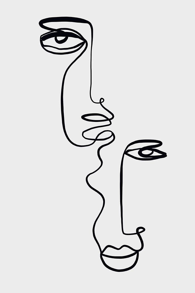 Faces 2 art print by Design Fabrikken for $57.95 CAD