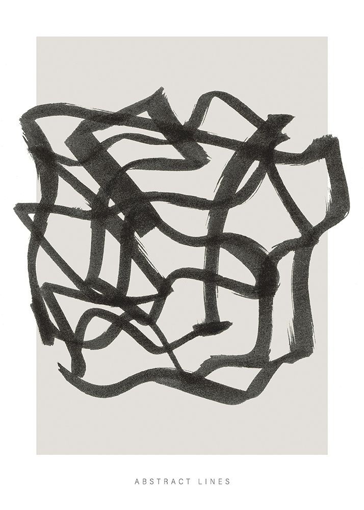 Lines 1 art print by Design Fabrikken for $57.95 CAD
