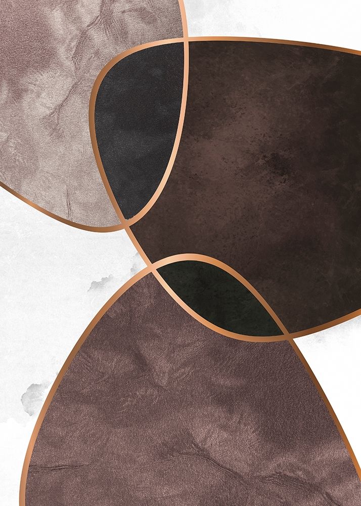 Velvet Shapes 4 art print by Design Fabrikken for $57.95 CAD
