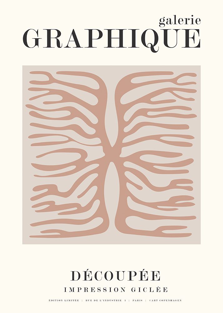 Graphique 9 art print by Design Fabrikken for $57.95 CAD